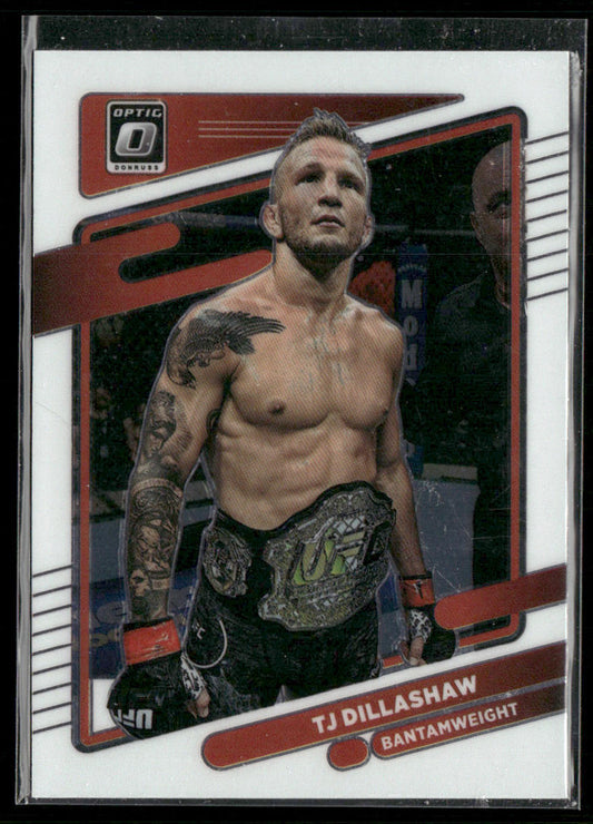 TJ Dillashaw 2022 Donruss Optic UFC #84