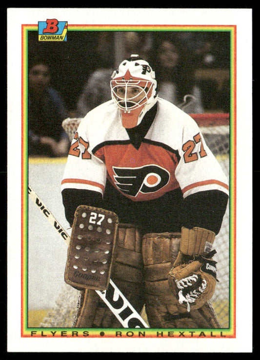Ron Hextall 1990-91 Bowman #105 Philadelphia Flyers