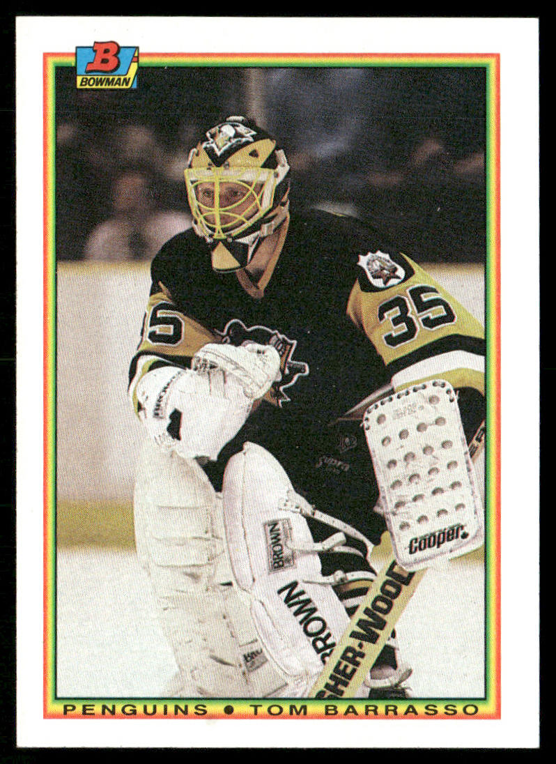 Tom Barrasso 1990-91 Bowman #209 Pittsburgh Penguins