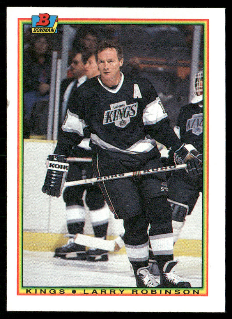 Larry Robinson 1990-91 Bowman #150 Los Angeles Kings
