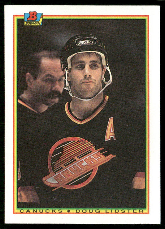 Doug Lidster 1990-91 Bowman #56 Vancouver Canucks
