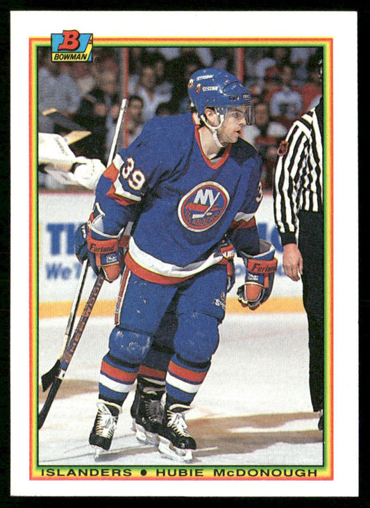 Hubie McDonough 1990-91 Bowman #120 RC New York Islanders