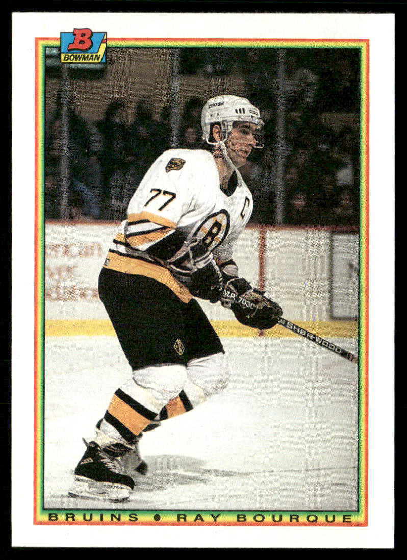 Ray Bourque 1990-91 Bowman #31 Boston Bruins