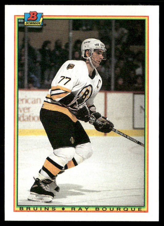 Ray Bourque 1990-91 Bowman #31 Boston Bruins