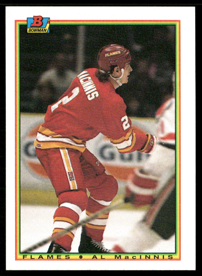 Al MacInnis 1990-91 Bowman #93 Calgary Flames