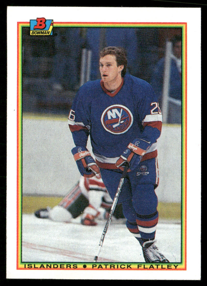 Patrick Flatley 1990-91 Bowman #124 New York Islanders