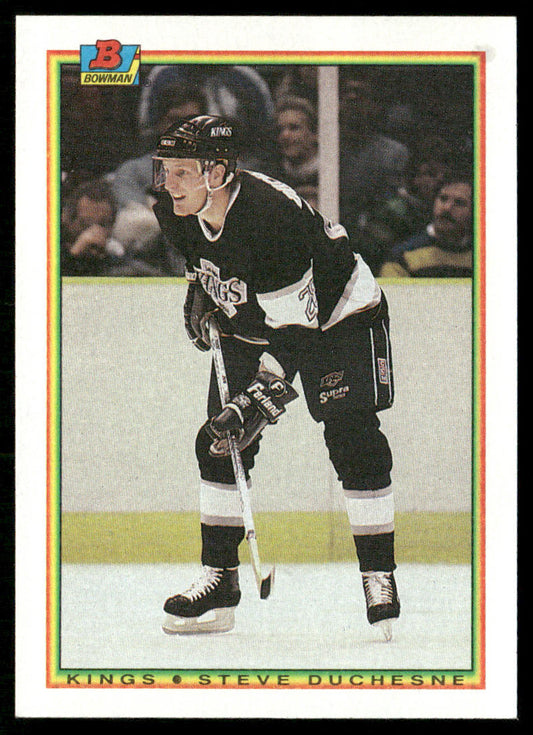 Steve Duchesne 1990-91 Bowman #146 Los Angeles Kings