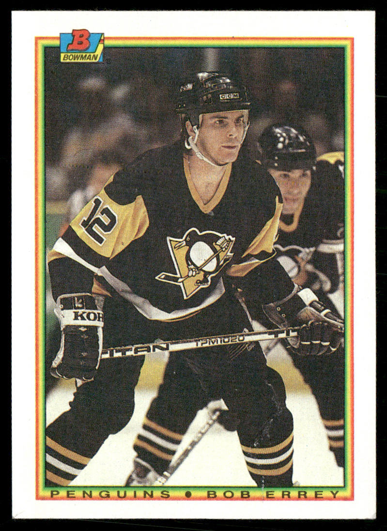 Bob Errey 1990-91 Bowman #212 Pittsburgh Penguins