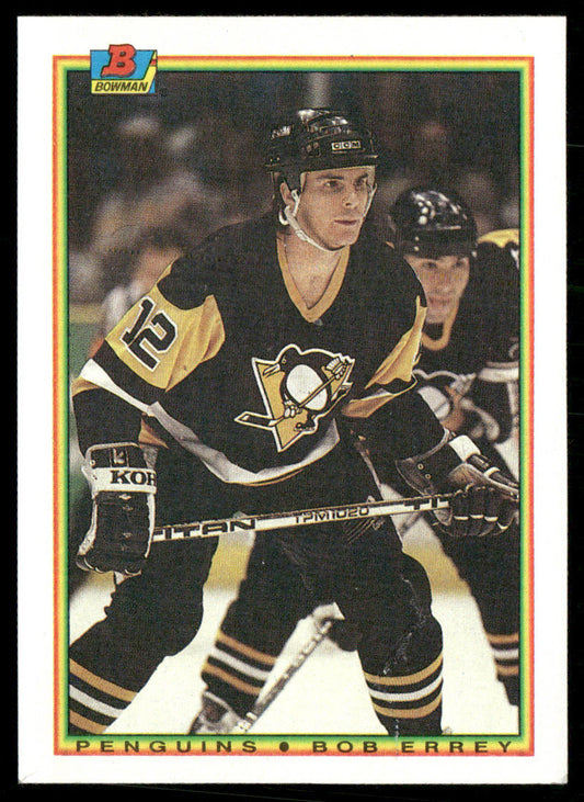 Bob Errey 1990-91 Bowman #212 Pittsburgh Penguins