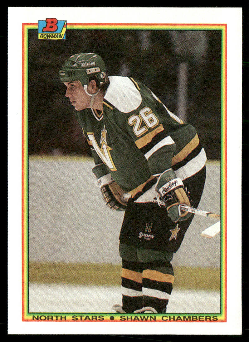 Shawn Chambers 1990-91 Bowman #180 Minnesota North Stars