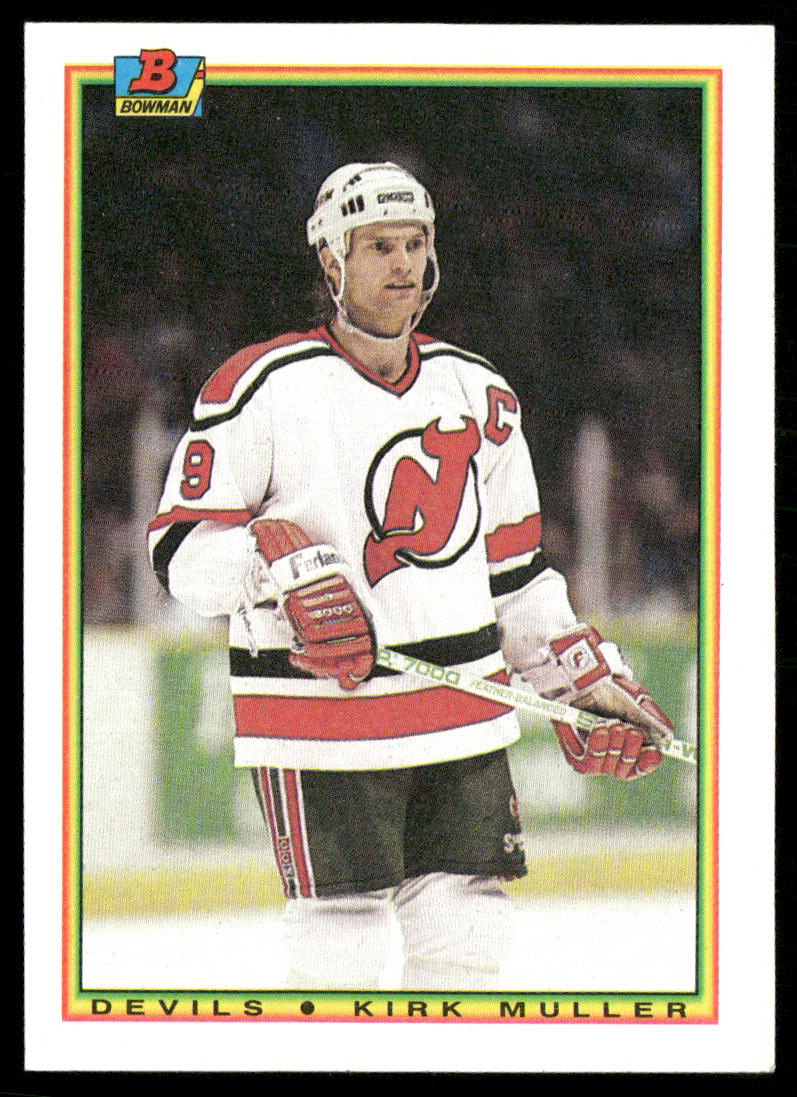 Kirk Muller 1990-91 Bowman #82 New Jersey Devils