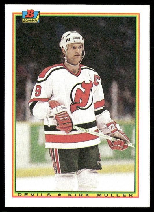 Kirk Muller 1990-91 Bowman #82 New Jersey Devils