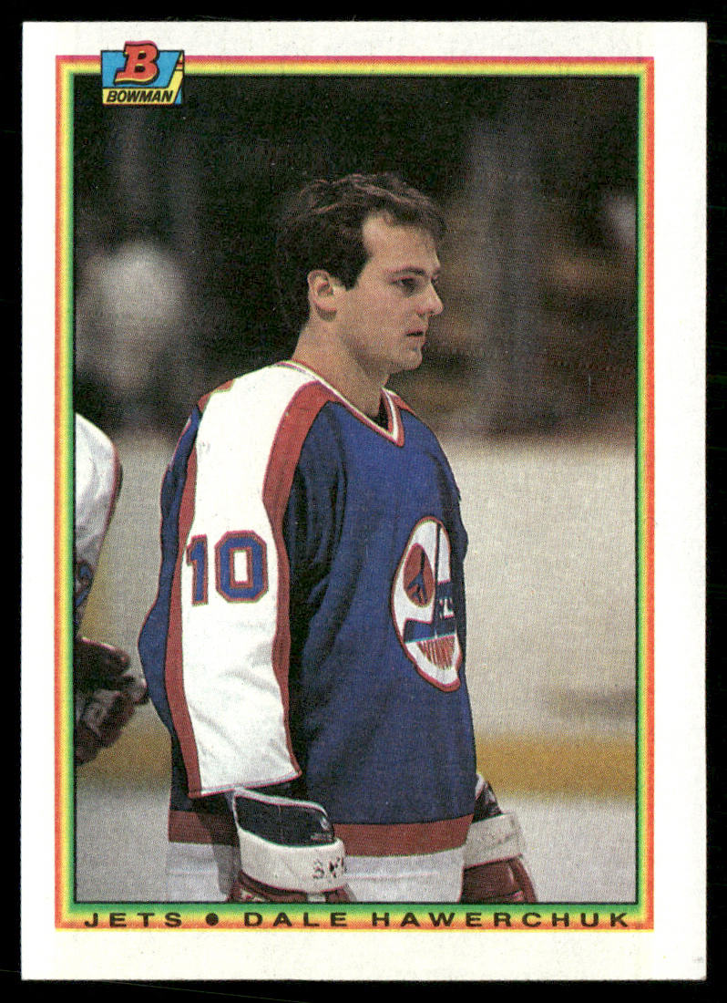 Dale Hawerchuk 1990-91 Bowman #129 Winnipeg Jets