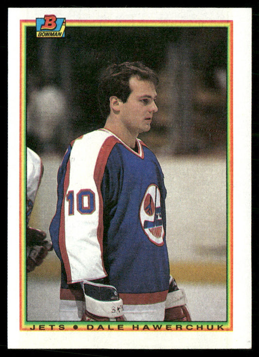 Dale Hawerchuk 1990-91 Bowman #129 Winnipeg Jets