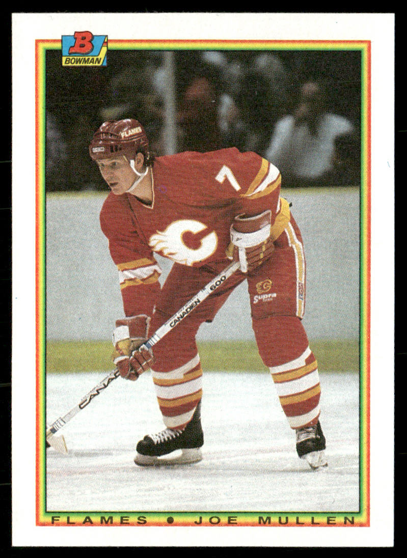 Joe Mullen 1990-91 Bowman #97 Calgary Flames