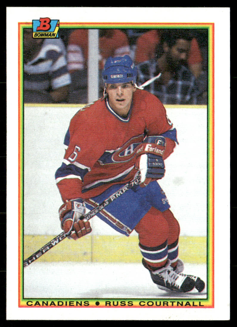 Russ Courtnall 1990-91 Bowman #47 Montreal Canadiens