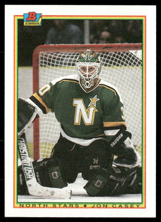 Jon Casey 1990-91 Bowman #183 Minnesota North Stars