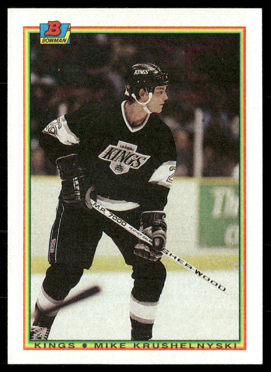 Mike Krushelnyski 1990-91 Bowman #145 Los Angeles Kings