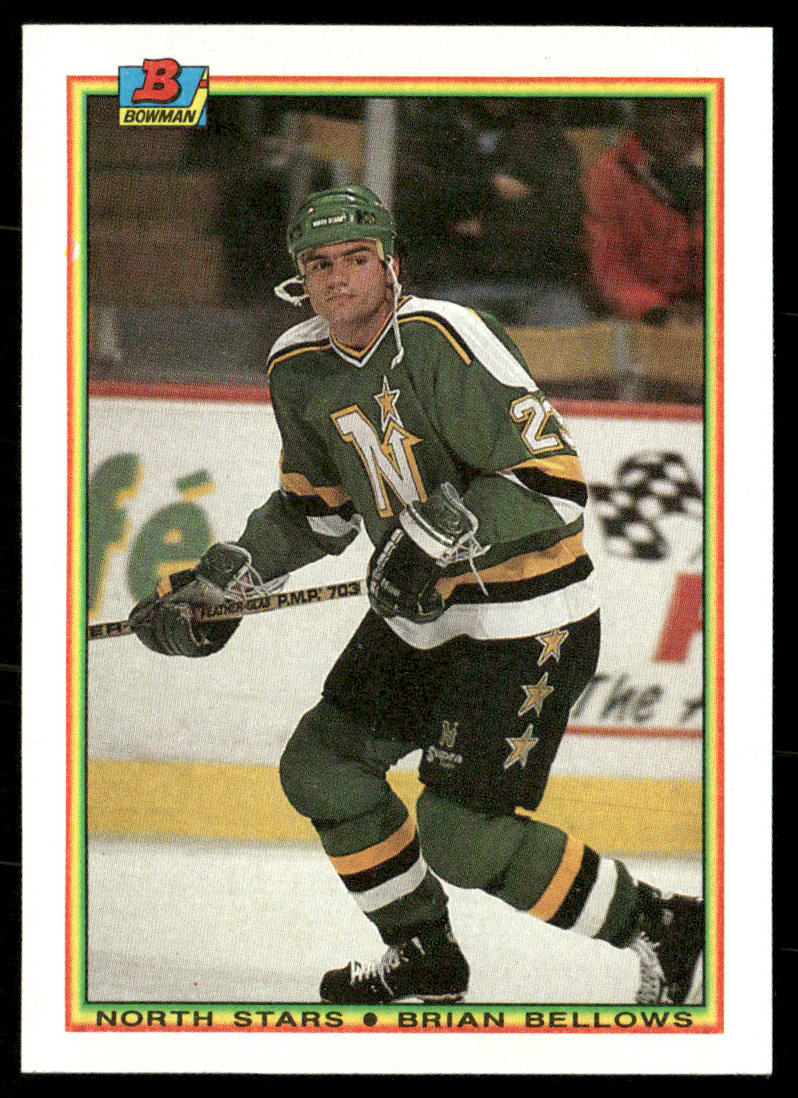 Brian Bellows 1990-91 Bowman #182 Minnesota North Stars