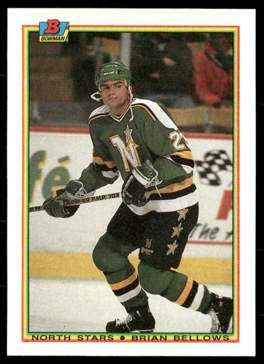 Brian Bellows 1990-91 Bowman #182 Minnesota North Stars