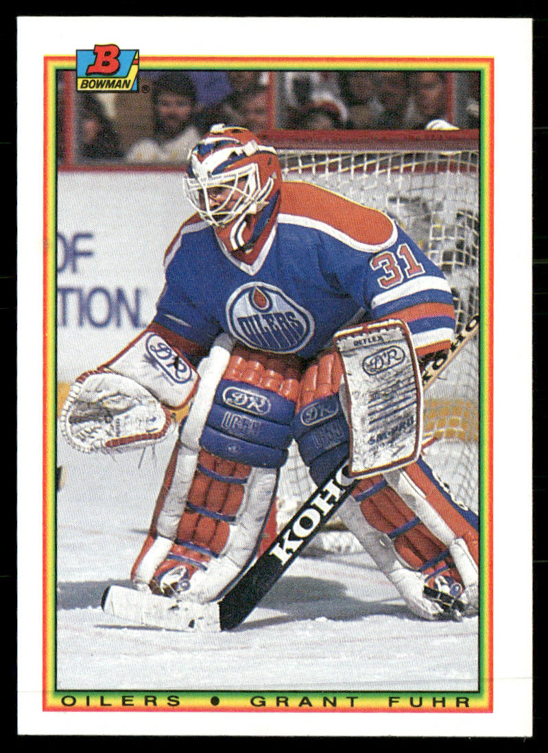 Grant Fuhr 1990-91 Bowman #189 Edmonton Oilers