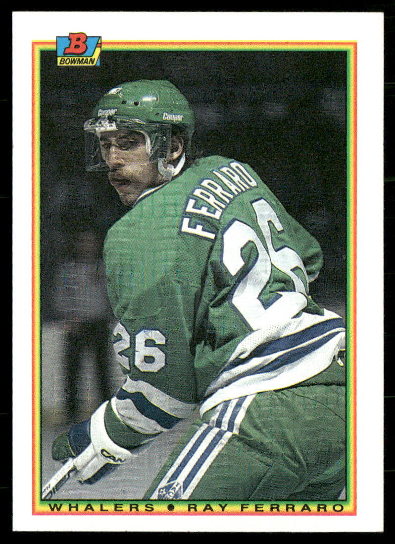 Ray Ferraro 1990-91 Bowman #258 Hartford Whalers