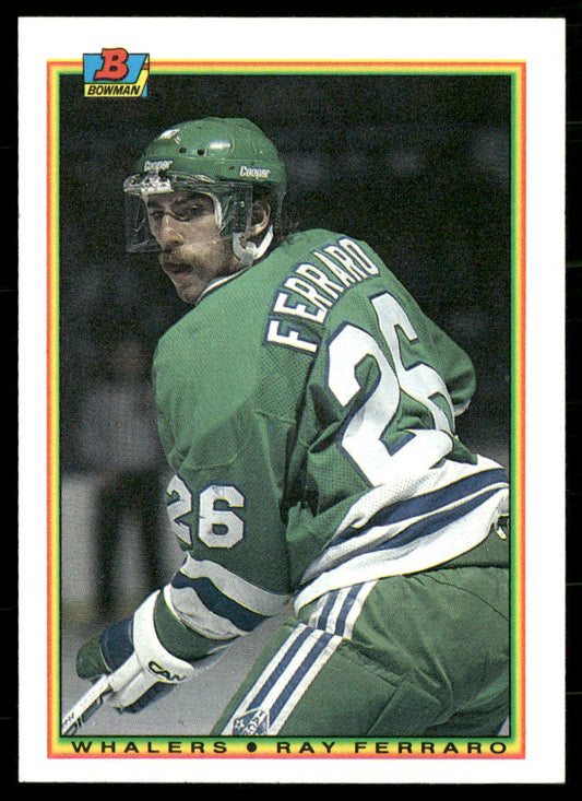 Ray Ferraro 1990-91 Bowman #258 Hartford Whalers