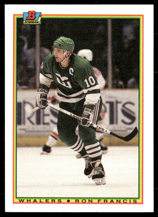 Ron Francis 1990-91 Bowman #254 Hartford Whalers