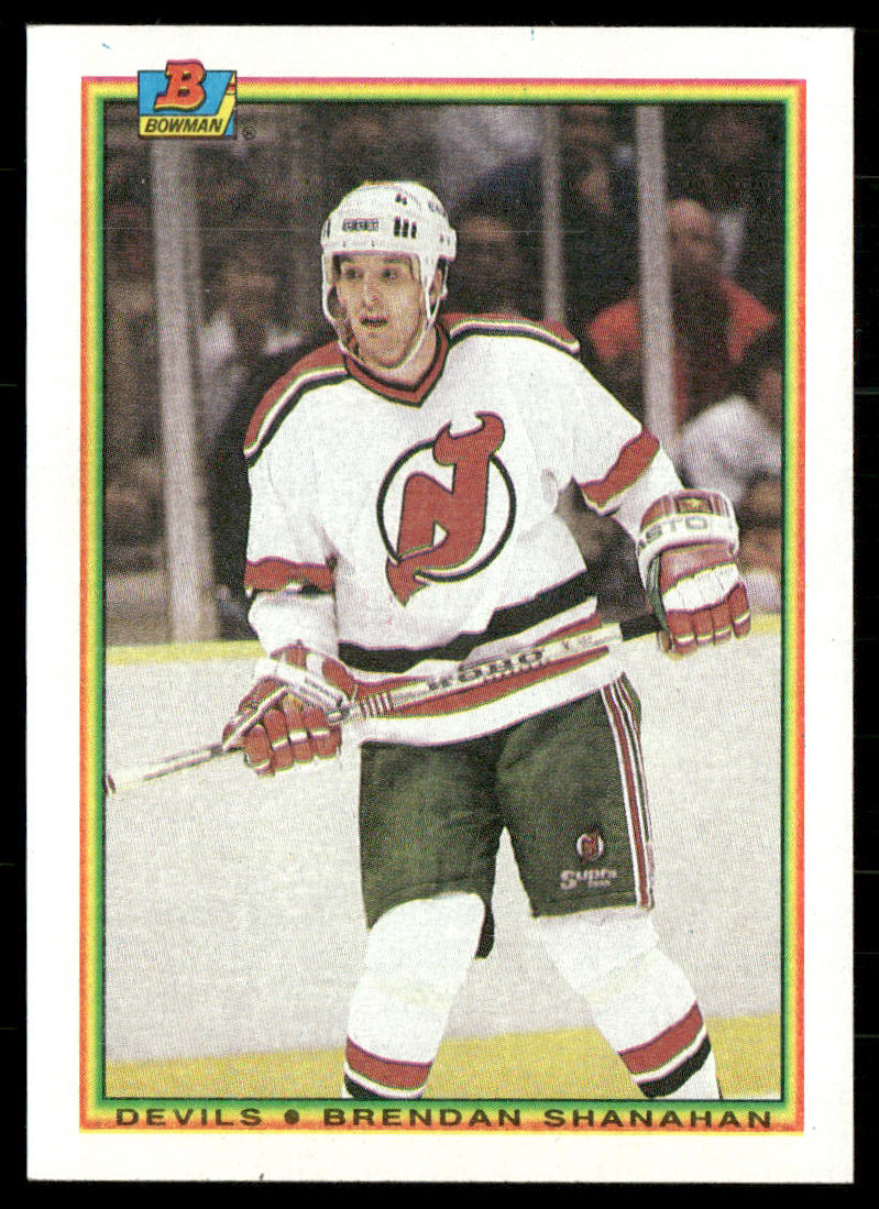 Brendan Shanahan 1990-91 Bowman #85 New Jersey Devils