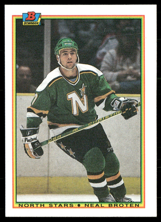 Neal Broten 1990-91 Bowman #178 Minnesota North Stars
