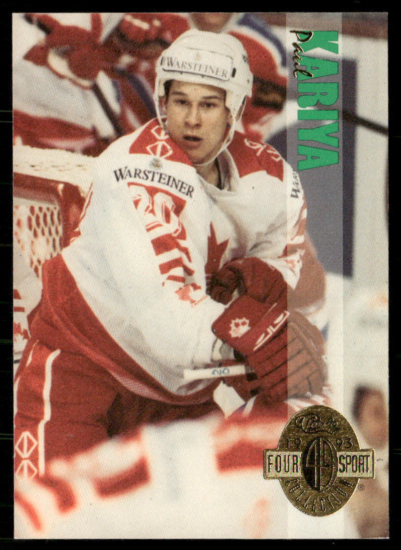 Paul Kariya 1993 Classic Four Sport #188 Canada