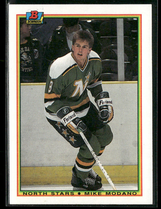 Mike Modano 1990-91 Bowman #188 RC Minnesota North Stars