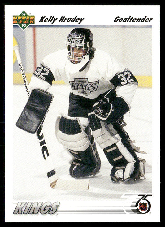 Kelly Hrudey 1991-92 Upper Deck #262 Los Angeles Kings