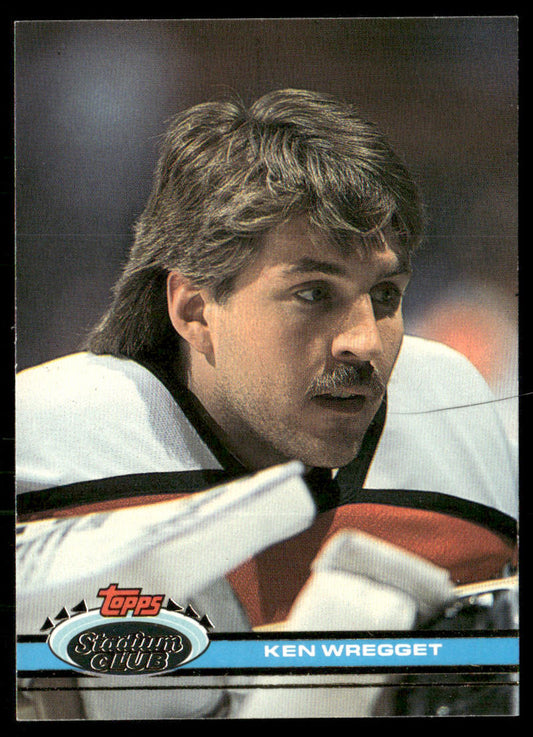 Ken Wregget 1991-92 Stadium Club #8 Philadelphia Flyers