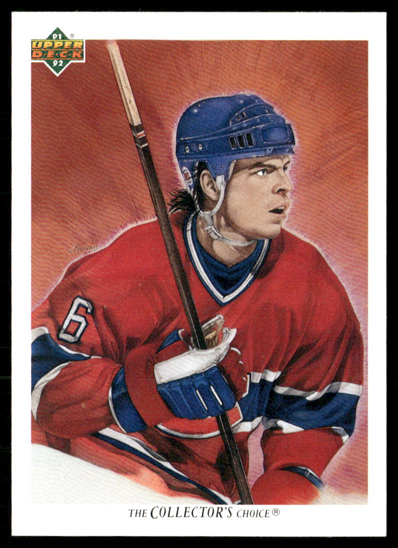 Russ Courtnall 1991-92 Upper Deck #87b Montreal Canadiens