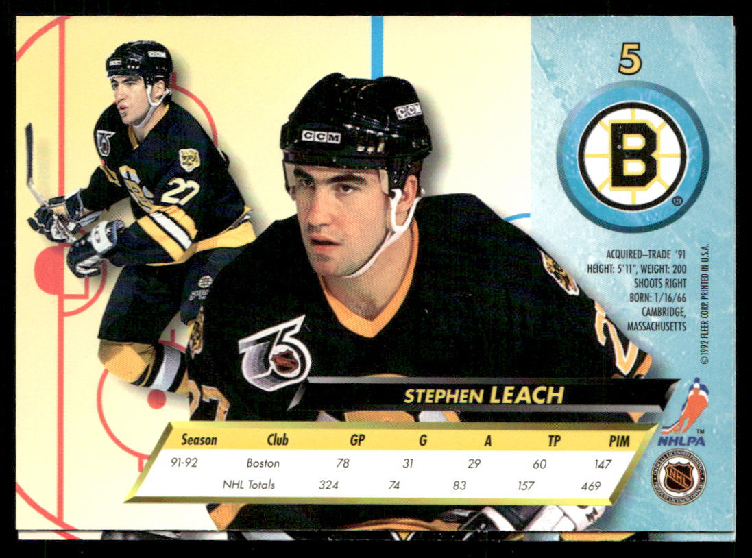 Joe Mullen 1992-93 Ultra #166 Pittsburgh Penguins