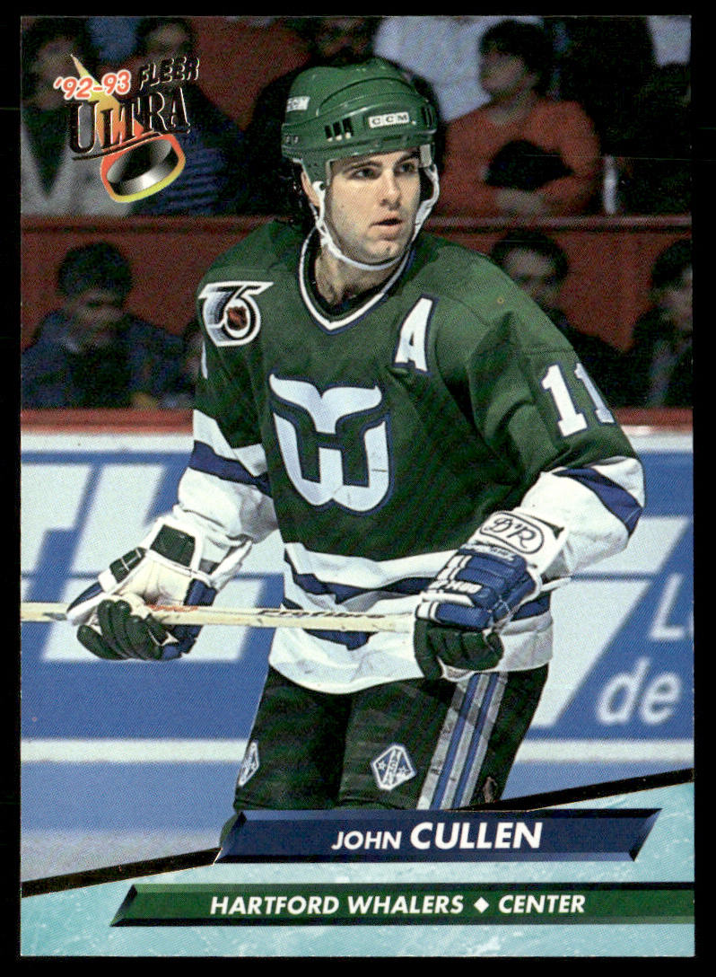 John Cullen 1992-93 Ultra #72 Hartford Whalers