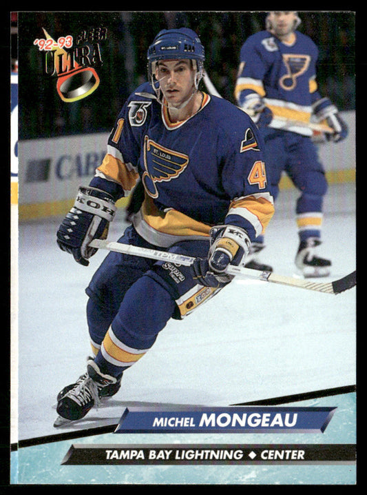 Michel Mongeau 1992-93 Ultra #203 Tampa Bay Lightning