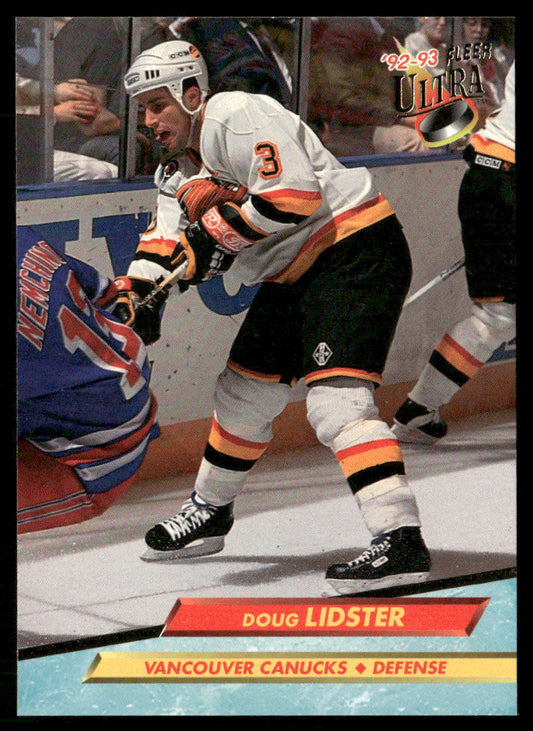 Doug Lidster 1992-93 Ultra #221 Vancouver Canucks