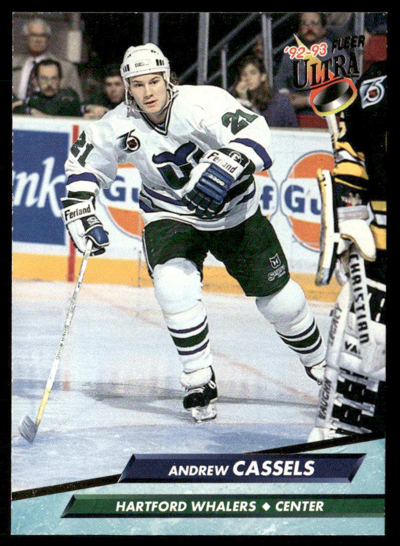 Andrew Cassels 1992-93 Ultra #70 Hartford Whalers