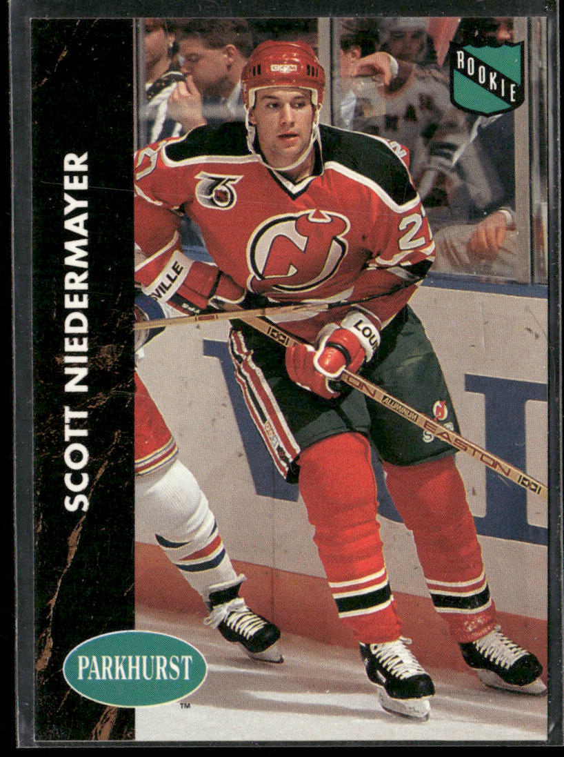 Scott Niedermayer 1991-92 Parkhurst French #94 New Jersey Devils