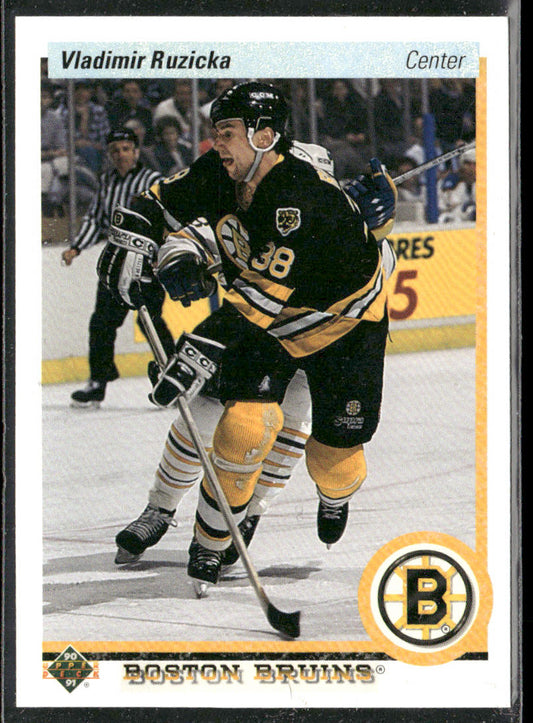 Vladimir Ruzicka 1990-91 Upper Deck #538 RC Boston Bruins