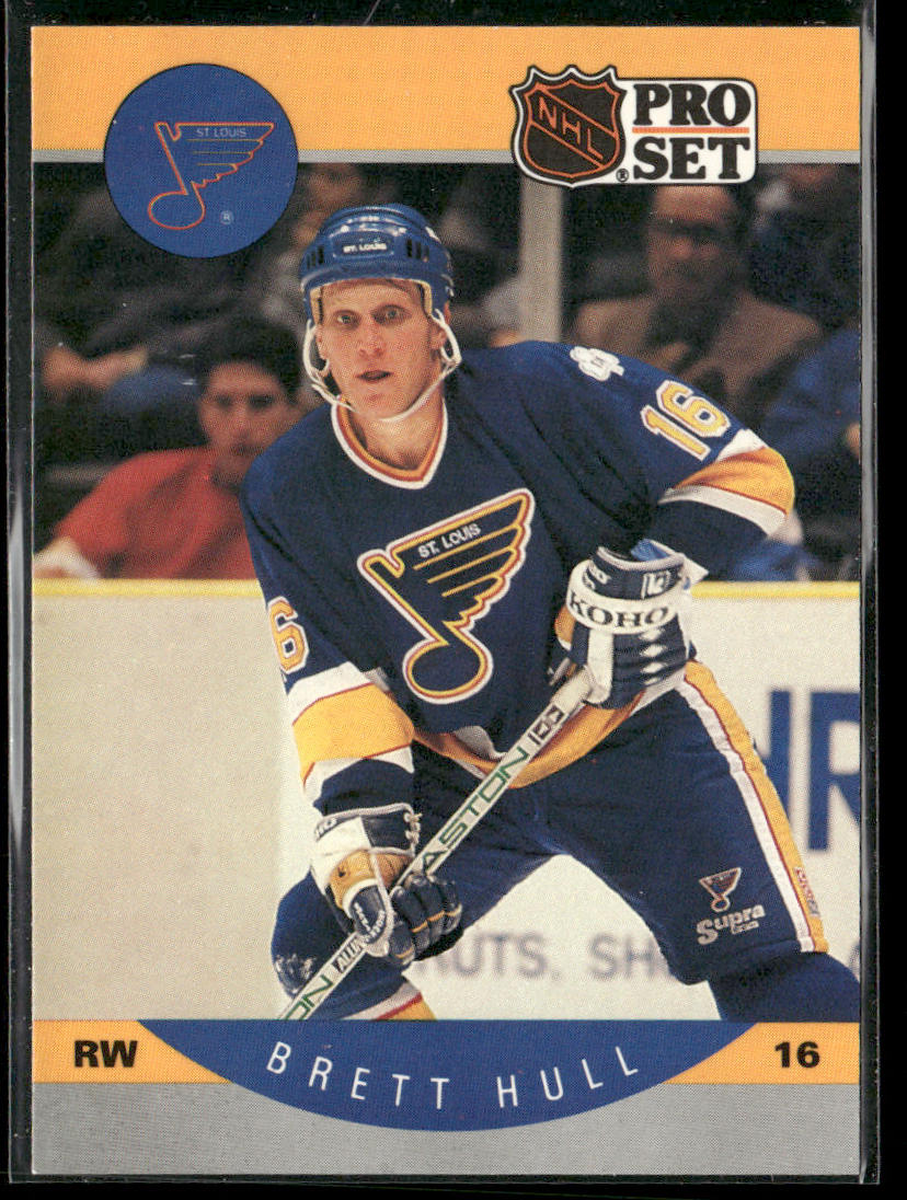 Brett Hull 1990-91 Pro Set #263 St. Louis Blues