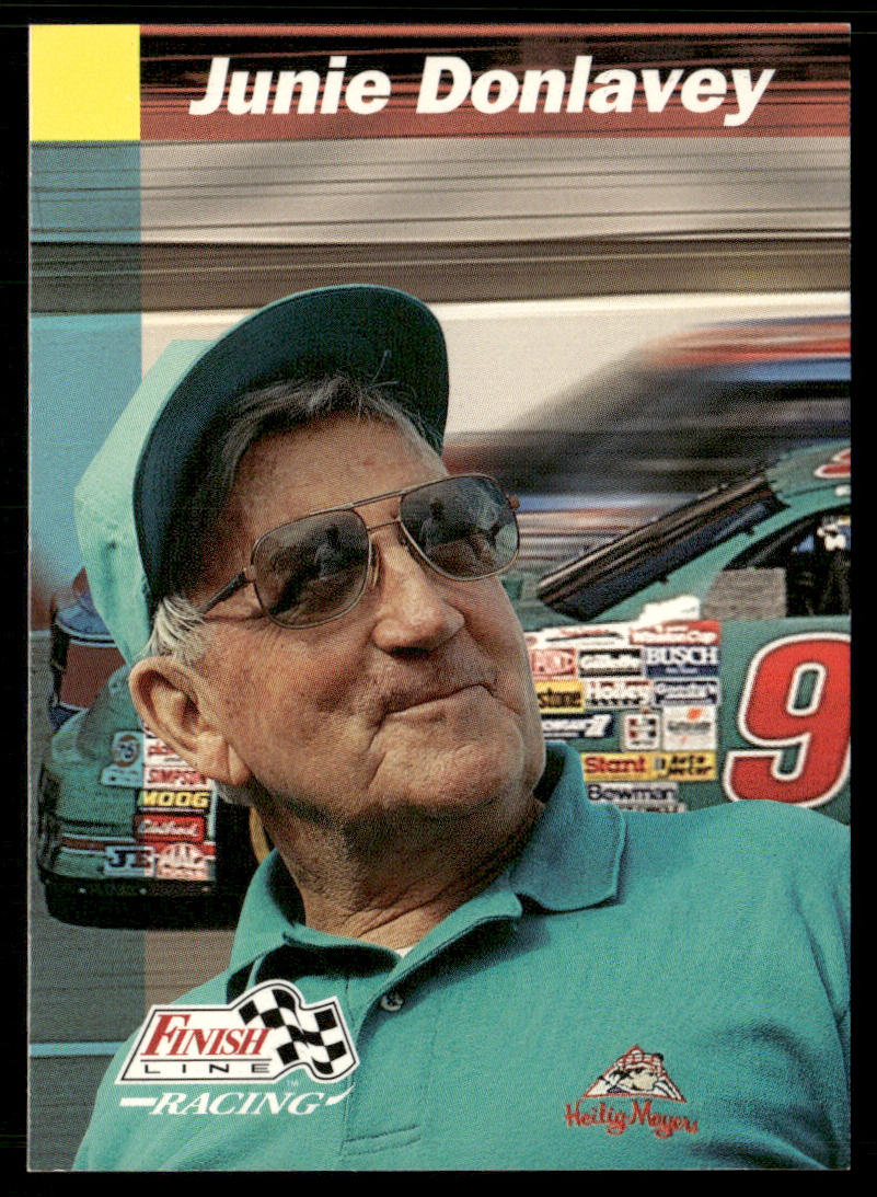 Junie Donlavey 1993 Finish Line #53 Donlavey Racing