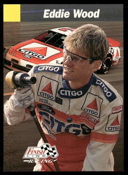 Eddie Wood 1993 Finish Line #149 Wood Brothers Racing