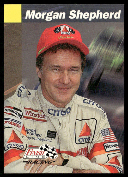 Morgan Shepherd 1993 Finish Line #156 Wood Brothers Racing