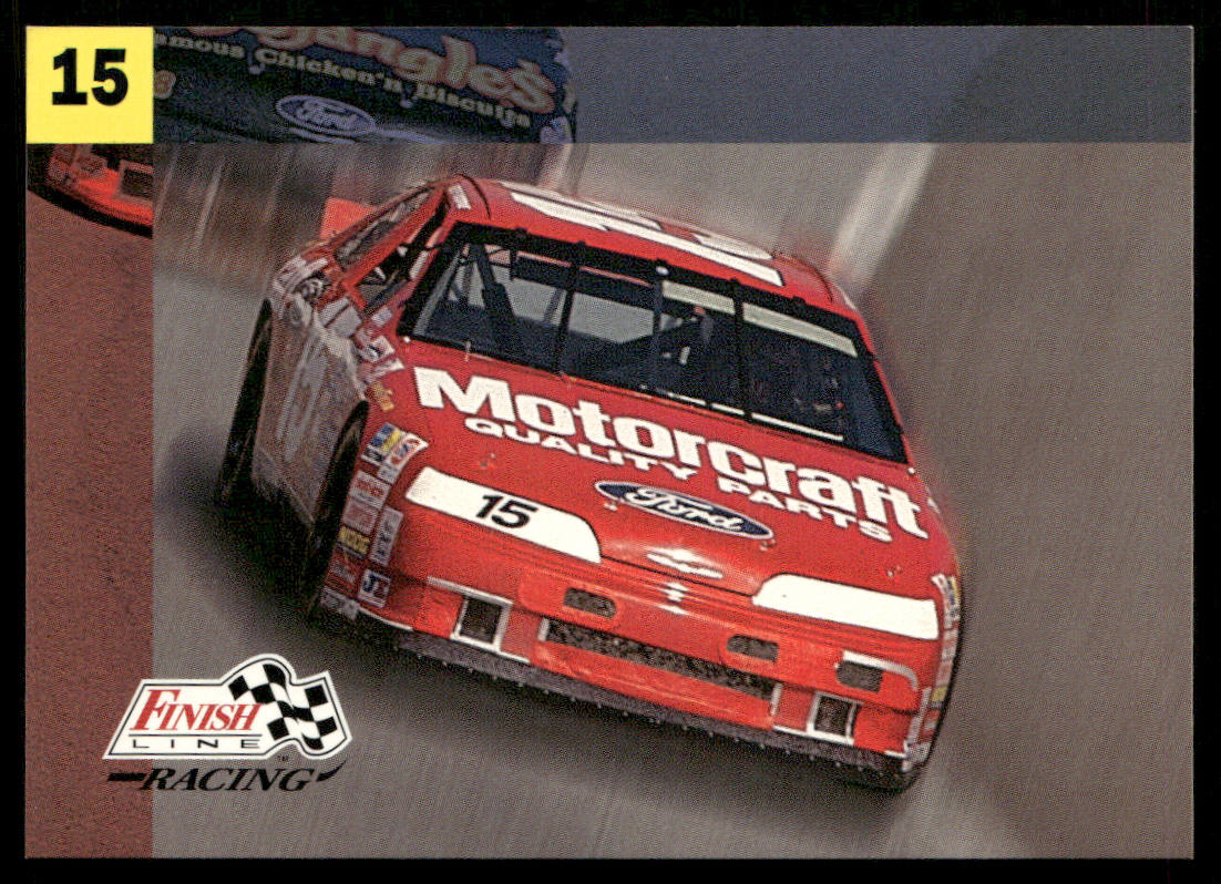 Geoff Bodine's Car 1993 Finish Line #157 Bud Moore Engineering