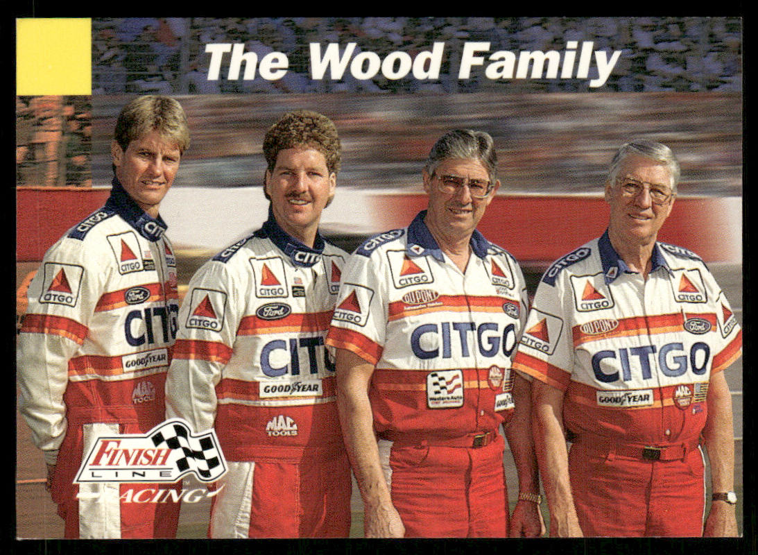 Glen Wood / Leonard Wood / Eddie Wood / Len Wood 1993 Finish Line #162