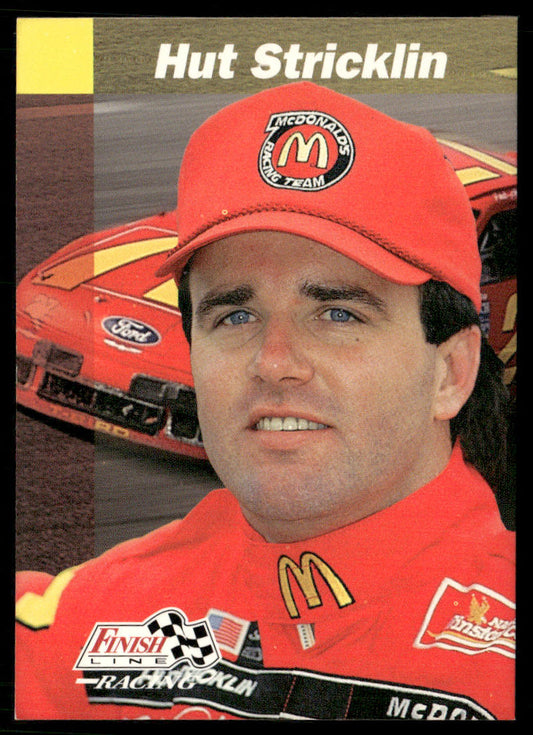 Hut Stricklin 1993 Finish Line #180 Junior Johnson & Associates