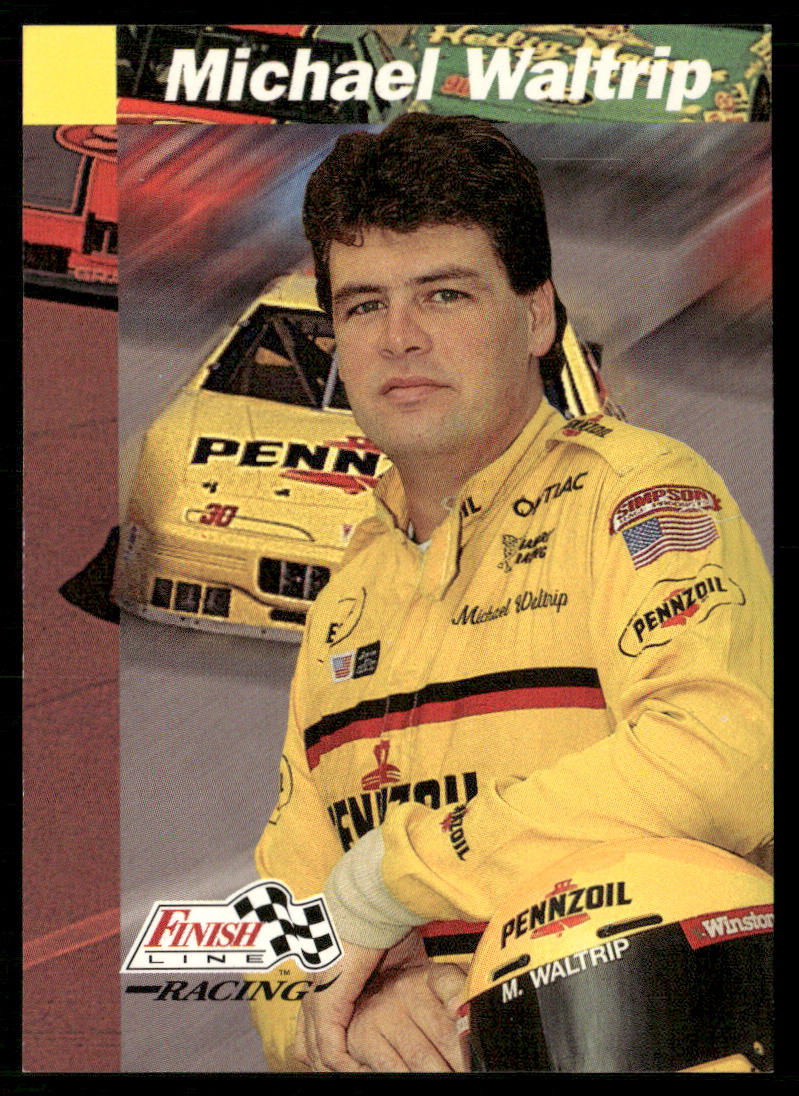 Michael Waltrip 1993 Finish Line #123 Bahari Racing